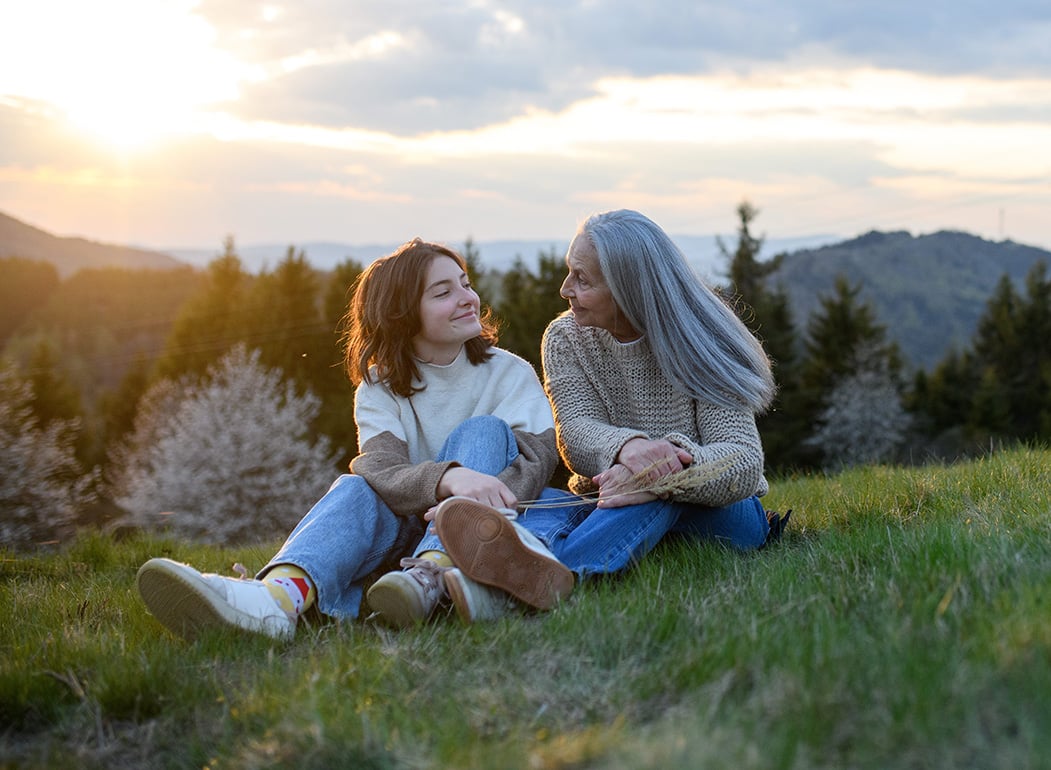 Grandma and Grand Daughter